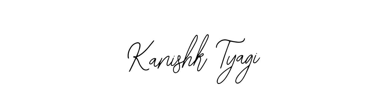 It looks lik you need a new signature style for name Kanishk Tyagi. Design unique handwritten (Bearetta-2O07w) signature with our free signature maker in just a few clicks. Kanishk Tyagi signature style 12 images and pictures png