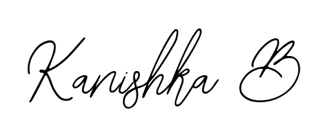 Generate high-definition signature styles for Kanishka B. The Bearetta-2O07w typeface ensures crisp legibility and sophisticated design. Kanishka B signature style 12 images and pictures png