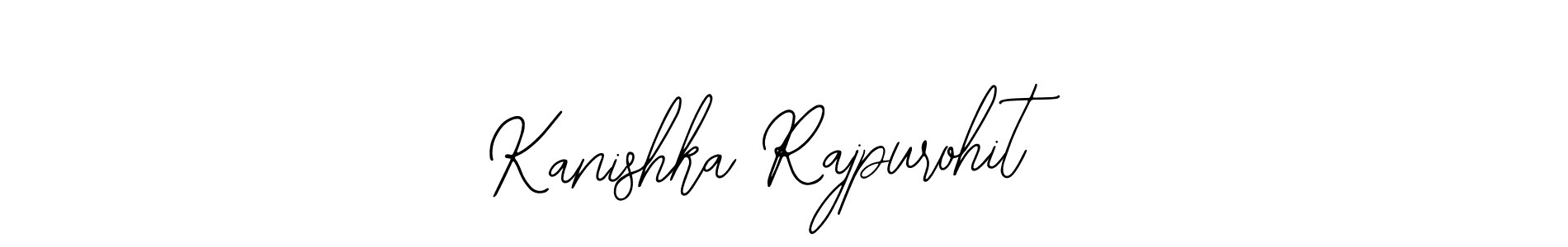 How to make Kanishka Rajpurohit signature? Bearetta-2O07w is a professional autograph style. Create handwritten signature for Kanishka Rajpurohit name. Kanishka Rajpurohit signature style 12 images and pictures png