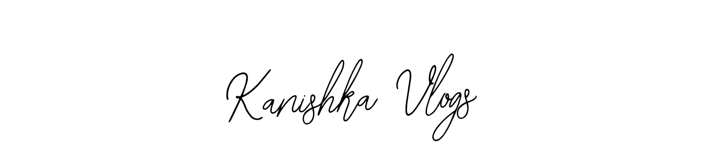 Make a beautiful signature design for name Kanishka Vlogs. With this signature (Bearetta-2O07w) style, you can create a handwritten signature for free. Kanishka Vlogs signature style 12 images and pictures png