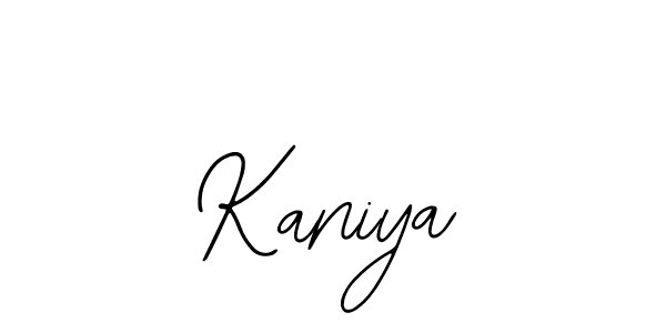 Also we have Kaniya name is the best signature style. Create professional handwritten signature collection using Bearetta-2O07w autograph style. Kaniya signature style 12 images and pictures png
