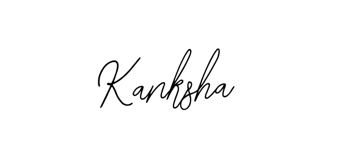 You should practise on your own different ways (Bearetta-2O07w) to write your name (Kanksha) in signature. don't let someone else do it for you. Kanksha signature style 12 images and pictures png