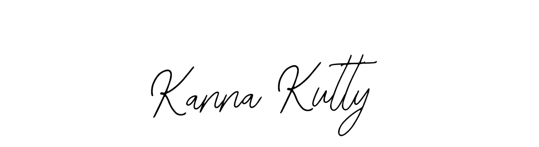 It looks lik you need a new signature style for name Kanna Kutty. Design unique handwritten (Bearetta-2O07w) signature with our free signature maker in just a few clicks. Kanna Kutty signature style 12 images and pictures png