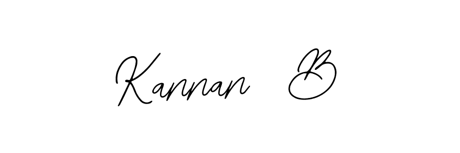 Also You can easily find your signature by using the search form. We will create Kannan  B name handwritten signature images for you free of cost using Bearetta-2O07w sign style. Kannan  B signature style 12 images and pictures png