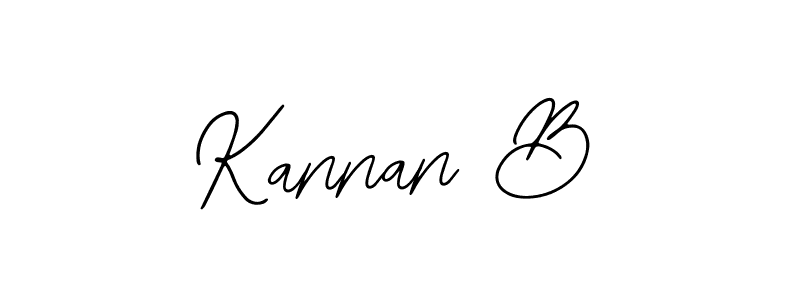 You can use this online signature creator to create a handwritten signature for the name Kannan B. This is the best online autograph maker. Kannan B signature style 12 images and pictures png