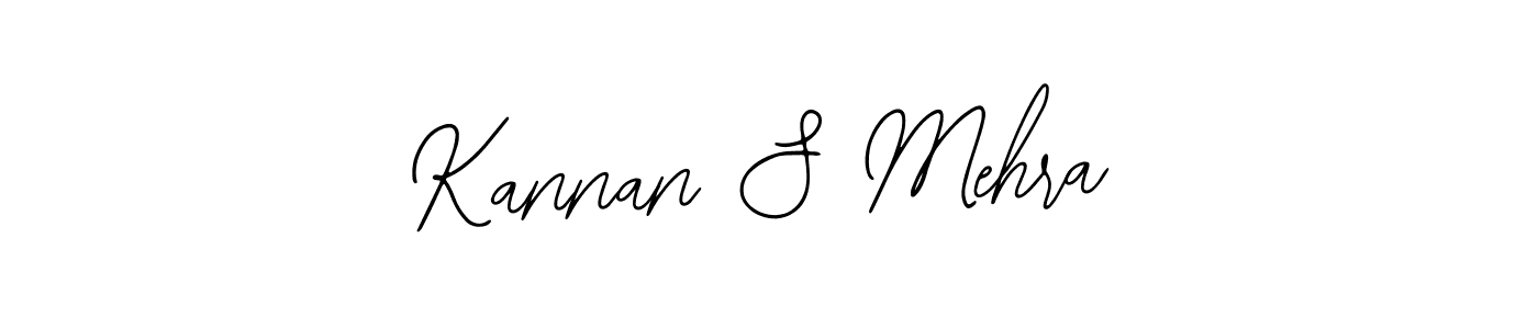 Design your own signature with our free online signature maker. With this signature software, you can create a handwritten (Bearetta-2O07w) signature for name Kannan S Mehra. Kannan S Mehra signature style 12 images and pictures png