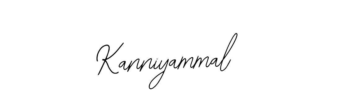 Similarly Bearetta-2O07w is the best handwritten signature design. Signature creator online .You can use it as an online autograph creator for name Kanniyammal. Kanniyammal signature style 12 images and pictures png