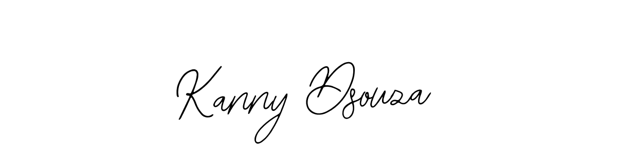 Kanny Dsouza stylish signature style. Best Handwritten Sign (Bearetta-2O07w) for my name. Handwritten Signature Collection Ideas for my name Kanny Dsouza. Kanny Dsouza signature style 12 images and pictures png