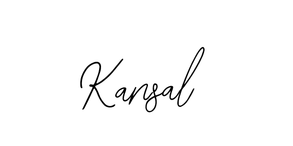 The best way (Bearetta-2O07w) to make a short signature is to pick only two or three words in your name. The name Kansal include a total of six letters. For converting this name. Kansal signature style 12 images and pictures png