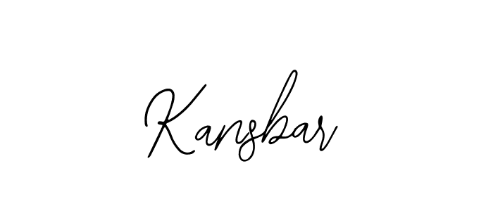 How to Draw Kansbar signature style? Bearetta-2O07w is a latest design signature styles for name Kansbar. Kansbar signature style 12 images and pictures png