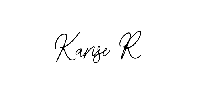 How to make Kanse R name signature. Use Bearetta-2O07w style for creating short signs online. This is the latest handwritten sign. Kanse R signature style 12 images and pictures png