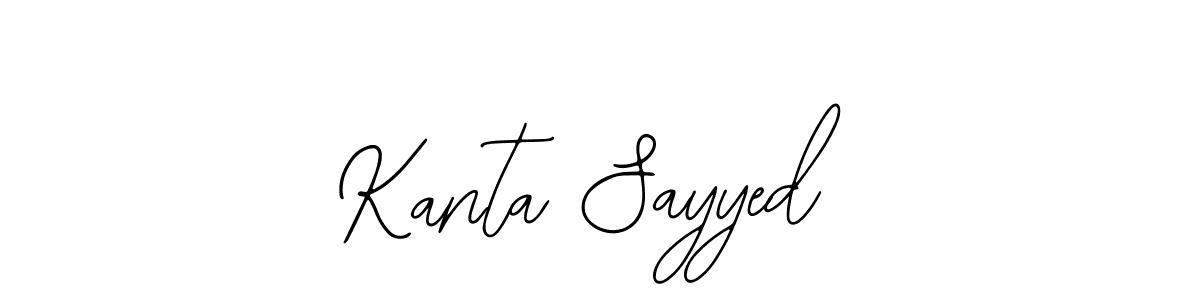 Also we have Kanta Sayyed name is the best signature style. Create professional handwritten signature collection using Bearetta-2O07w autograph style. Kanta Sayyed signature style 12 images and pictures png