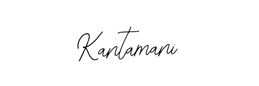 Use a signature maker to create a handwritten signature online. With this signature software, you can design (Bearetta-2O07w) your own signature for name Kantamani. Kantamani signature style 12 images and pictures png