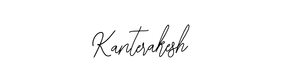 How to make Kanterakesh name signature. Use Bearetta-2O07w style for creating short signs online. This is the latest handwritten sign. Kanterakesh signature style 12 images and pictures png
