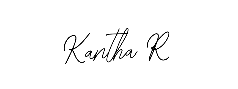 Design your own signature with our free online signature maker. With this signature software, you can create a handwritten (Bearetta-2O07w) signature for name Kantha R. Kantha R signature style 12 images and pictures png