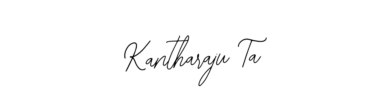 The best way (Bearetta-2O07w) to make a short signature is to pick only two or three words in your name. The name Kantharaju Ta include a total of six letters. For converting this name. Kantharaju Ta signature style 12 images and pictures png