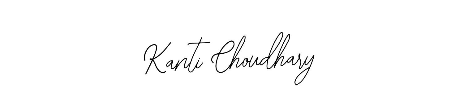 Design your own signature with our free online signature maker. With this signature software, you can create a handwritten (Bearetta-2O07w) signature for name Kanti Choudhary. Kanti Choudhary signature style 12 images and pictures png