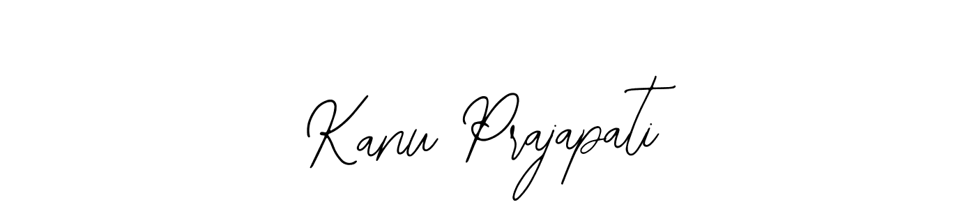How to make Kanu Prajapati signature? Bearetta-2O07w is a professional autograph style. Create handwritten signature for Kanu Prajapati name. Kanu Prajapati signature style 12 images and pictures png