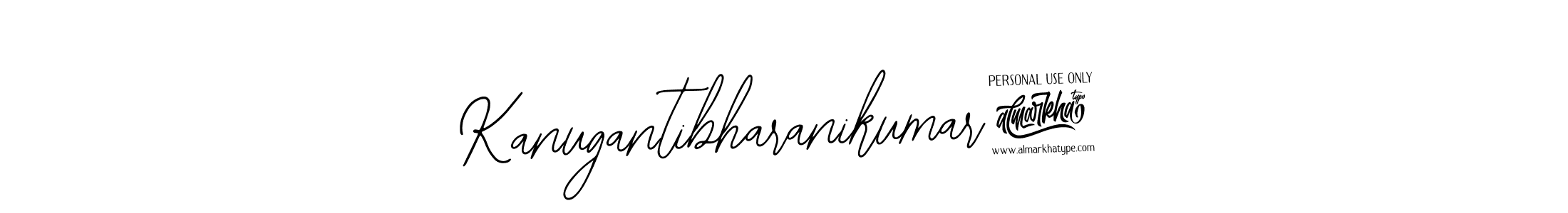 Use a signature maker to create a handwritten signature online. With this signature software, you can design (Bearetta-2O07w) your own signature for name Kanugantibharanikumar7. Kanugantibharanikumar7 signature style 12 images and pictures png