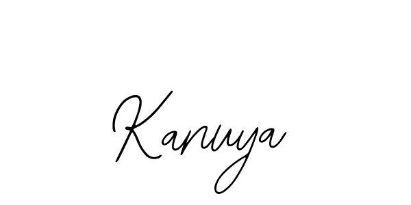 How to make Kanuya name signature. Use Bearetta-2O07w style for creating short signs online. This is the latest handwritten sign. Kanuya signature style 12 images and pictures png