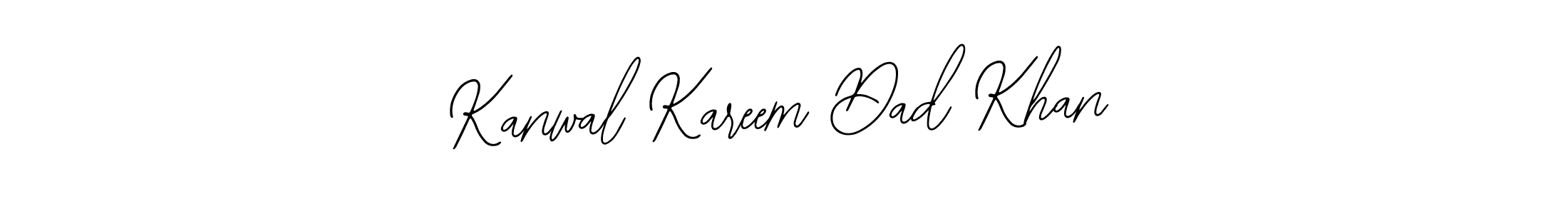 Also we have Kanwal Kareem Dad Khan name is the best signature style. Create professional handwritten signature collection using Bearetta-2O07w autograph style. Kanwal Kareem Dad Khan signature style 12 images and pictures png