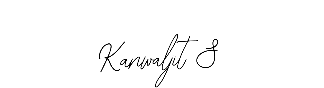 Kanwaljit S stylish signature style. Best Handwritten Sign (Bearetta-2O07w) for my name. Handwritten Signature Collection Ideas for my name Kanwaljit S. Kanwaljit S signature style 12 images and pictures png
