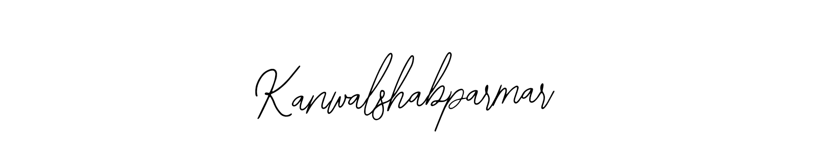 Also we have Kanwalshabparmar name is the best signature style. Create professional handwritten signature collection using Bearetta-2O07w autograph style. Kanwalshabparmar signature style 12 images and pictures png