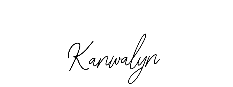 Design your own signature with our free online signature maker. With this signature software, you can create a handwritten (Bearetta-2O07w) signature for name Kanwalyn. Kanwalyn signature style 12 images and pictures png