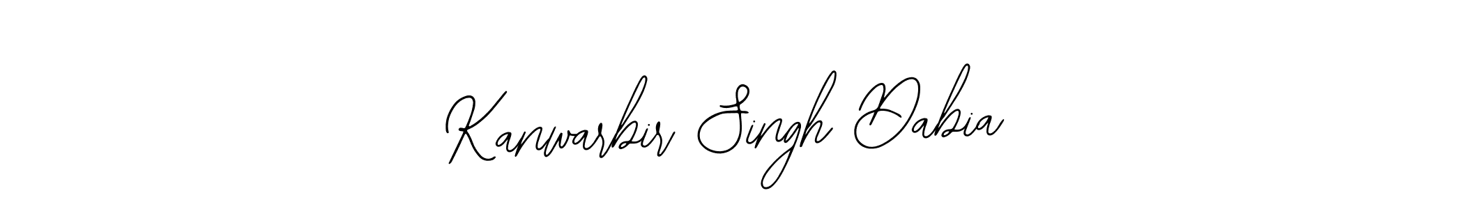 Also we have Kanwarbir Singh Dabia name is the best signature style. Create professional handwritten signature collection using Bearetta-2O07w autograph style. Kanwarbir Singh Dabia signature style 12 images and pictures png