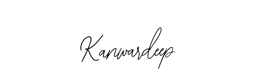 How to make Kanwardeep name signature. Use Bearetta-2O07w style for creating short signs online. This is the latest handwritten sign. Kanwardeep signature style 12 images and pictures png
