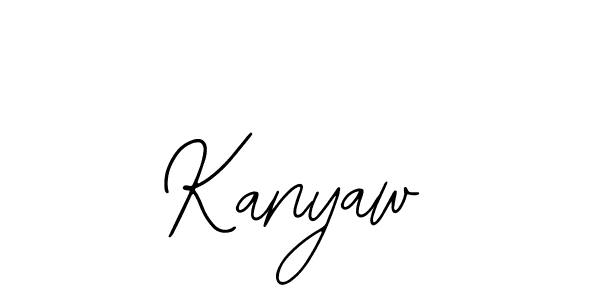 How to make Kanyaw name signature. Use Bearetta-2O07w style for creating short signs online. This is the latest handwritten sign. Kanyaw signature style 12 images and pictures png