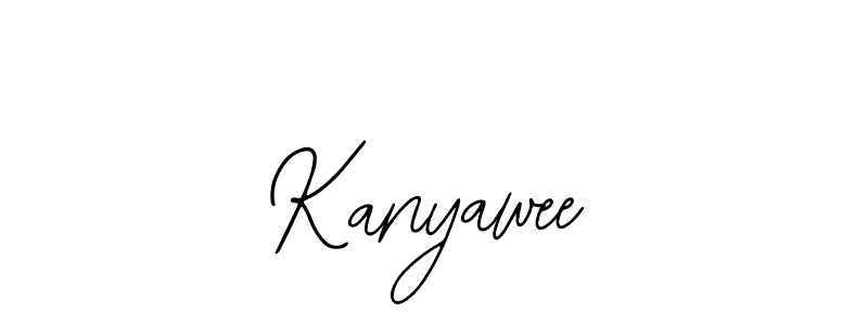 Use a signature maker to create a handwritten signature online. With this signature software, you can design (Bearetta-2O07w) your own signature for name Kanyawee. Kanyawee signature style 12 images and pictures png