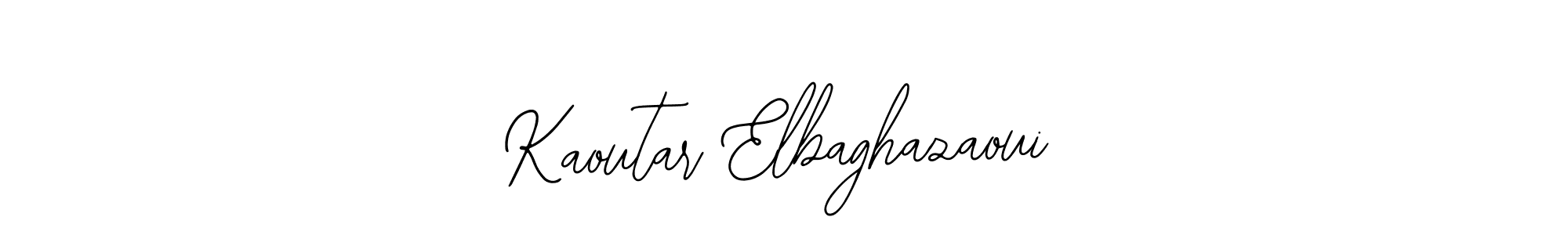 Kaoutar Elbaghazaoui stylish signature style. Best Handwritten Sign (Bearetta-2O07w) for my name. Handwritten Signature Collection Ideas for my name Kaoutar Elbaghazaoui. Kaoutar Elbaghazaoui signature style 12 images and pictures png