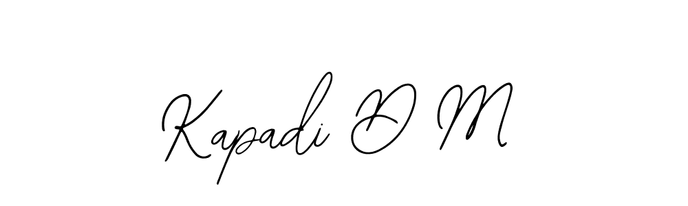 Make a beautiful signature design for name Kapadi D M. Use this online signature maker to create a handwritten signature for free. Kapadi D M signature style 12 images and pictures png