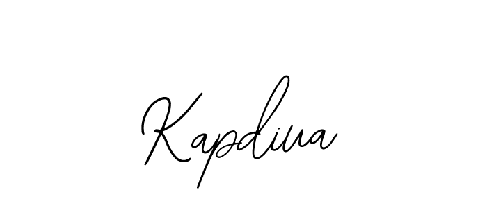Here are the top 10 professional signature styles for the name Kapdiua. These are the best autograph styles you can use for your name. Kapdiua signature style 12 images and pictures png