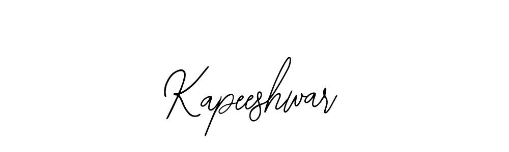 How to make Kapeeshwar name signature. Use Bearetta-2O07w style for creating short signs online. This is the latest handwritten sign. Kapeeshwar signature style 12 images and pictures png