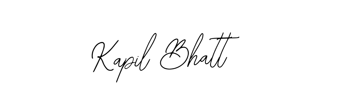 Use a signature maker to create a handwritten signature online. With this signature software, you can design (Bearetta-2O07w) your own signature for name Kapil Bhatt. Kapil Bhatt signature style 12 images and pictures png