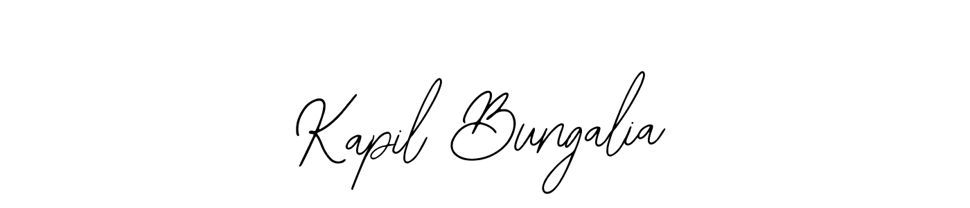 Create a beautiful signature design for name Kapil Bungalia. With this signature (Bearetta-2O07w) fonts, you can make a handwritten signature for free. Kapil Bungalia signature style 12 images and pictures png