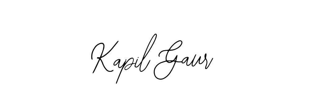 Kapil Gaur stylish signature style. Best Handwritten Sign (Bearetta-2O07w) for my name. Handwritten Signature Collection Ideas for my name Kapil Gaur. Kapil Gaur signature style 12 images and pictures png