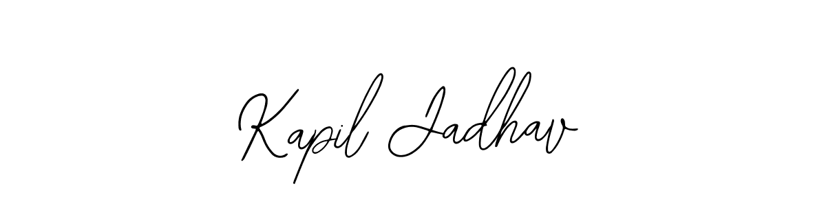 Also we have Kapil Jadhav name is the best signature style. Create professional handwritten signature collection using Bearetta-2O07w autograph style. Kapil Jadhav signature style 12 images and pictures png