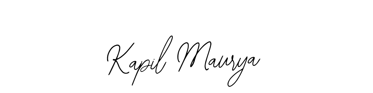 Make a beautiful signature design for name Kapil Maurya. Use this online signature maker to create a handwritten signature for free. Kapil Maurya signature style 12 images and pictures png