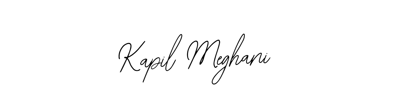 How to make Kapil Meghani signature? Bearetta-2O07w is a professional autograph style. Create handwritten signature for Kapil Meghani name. Kapil Meghani signature style 12 images and pictures png