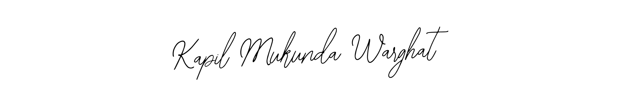 Create a beautiful signature design for name Kapil Mukunda Warghat. With this signature (Bearetta-2O07w) fonts, you can make a handwritten signature for free. Kapil Mukunda Warghat signature style 12 images and pictures png