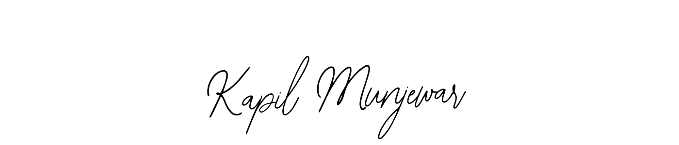 How to Draw Kapil Munjewar signature style? Bearetta-2O07w is a latest design signature styles for name Kapil Munjewar. Kapil Munjewar signature style 12 images and pictures png