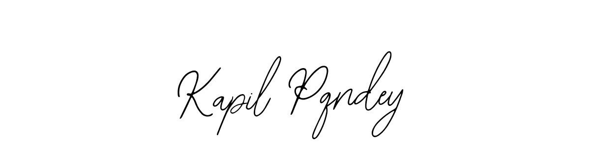 It looks lik you need a new signature style for name Kapil Pqndey. Design unique handwritten (Bearetta-2O07w) signature with our free signature maker in just a few clicks. Kapil Pqndey signature style 12 images and pictures png