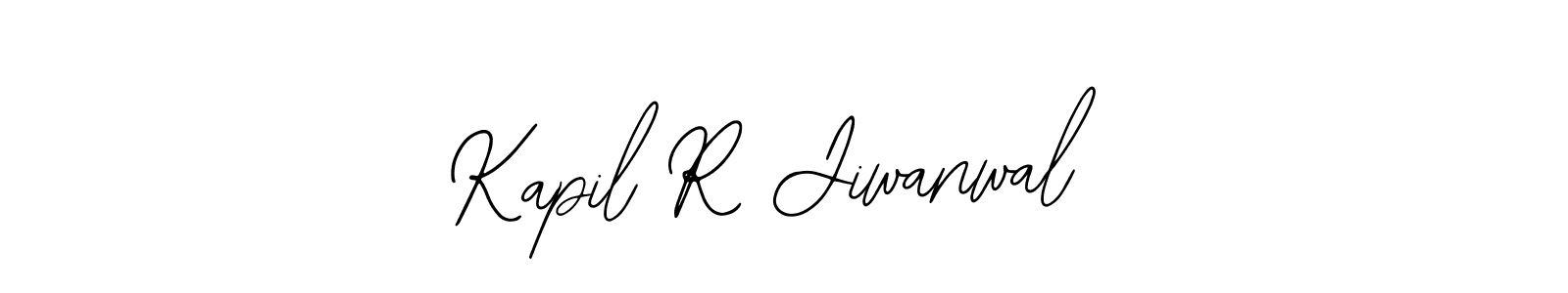 You can use this online signature creator to create a handwritten signature for the name Kapil R Jiwanwal. This is the best online autograph maker. Kapil R Jiwanwal signature style 12 images and pictures png