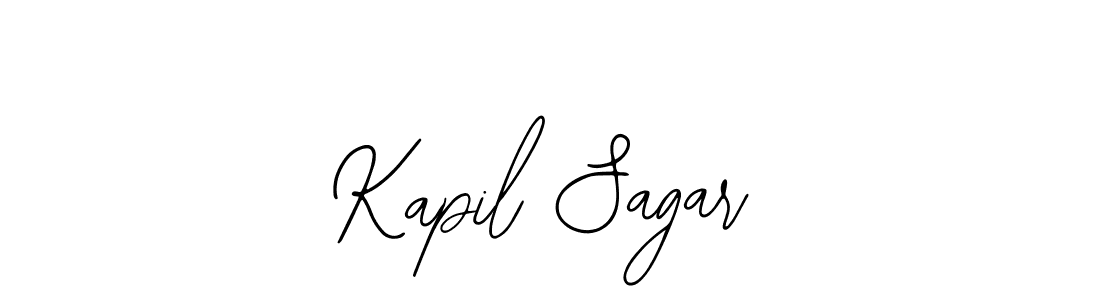 You should practise on your own different ways (Bearetta-2O07w) to write your name (Kapil Sagar) in signature. don't let someone else do it for you. Kapil Sagar signature style 12 images and pictures png