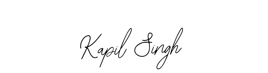 Use a signature maker to create a handwritten signature online. With this signature software, you can design (Bearetta-2O07w) your own signature for name Kapil Singh. Kapil Singh signature style 12 images and pictures png