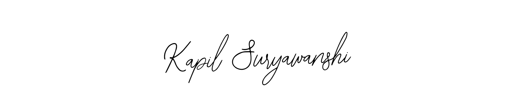 You can use this online signature creator to create a handwritten signature for the name Kapil Suryawanshi. This is the best online autograph maker. Kapil Suryawanshi signature style 12 images and pictures png