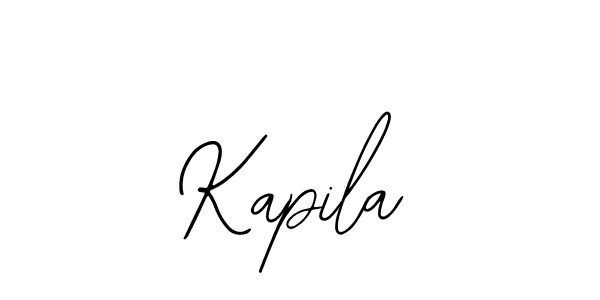 The best way (Bearetta-2O07w) to make a short signature is to pick only two or three words in your name. The name Kapila include a total of six letters. For converting this name. Kapila signature style 12 images and pictures png